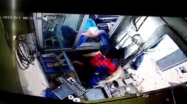 Caught on Camera: Female toll collector manhandled, beaten up by commuter in toll booth near Delhi