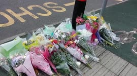 R.I.P Flowers after the Death of Watford Teen Boy Aqeel Khan #knifecrime stabbing