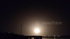 Falcon Heavy SpaceX rocket launches at Cape Canaveral