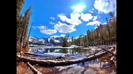 Summer Solstice time lapse in the Sawtooth Mountains
