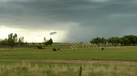 Developing supercell near Seven Persons AB June 27, 2019