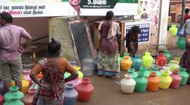 Indian state of Chennai stocks up water during massive ongoing drought