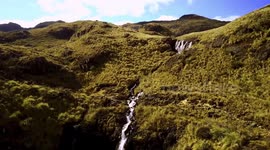 4K Drone Flight Over Cajas National Park