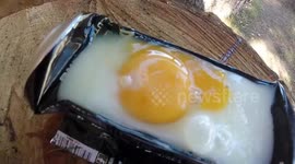 Improvised Survival cooking !