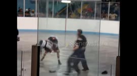 SN Rebels vs Orangeville Northmen (Playoffs: Game 3) Fight #3