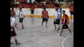 SN Rebels vs Wallaceburg (July 22, 2012) Fight