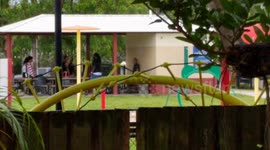 White guy pulls knife on black family.