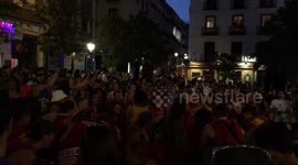 Batucada band for the pride day in Madrid