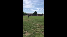 Insanely fast kicker gets his own onside kick 13 yards deep!!!!