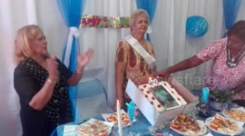 Mums 70th surprise BIRTHDAY in church