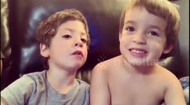 US boy hilariously attempts to find his picture perfect smile