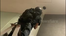 Hong Kong protest: inside building 3