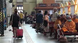 First trains in 45 years since the brutal Khmer Rouge re-open between Bangkok and Cambodia