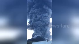 Newsflare Edit - Escaping #Stromboli today just as we were about to start the hike to the top. In awe. https://t.co/UmjZw7fZUM