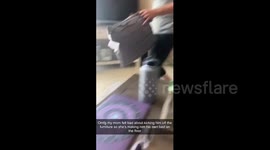 US woman makes bed for dog after kicking him off the furniture