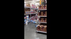 Aftermath of 6.4 earthquake in Ridgecrest, CA