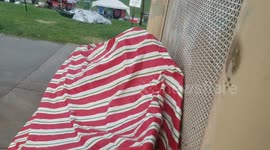 July 4th Independence Day gone wrong with rain and thunderstorms