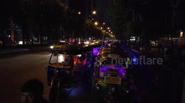 Tuk, Tuk? Dozens Of Three-Wheelers Line Up For Customers