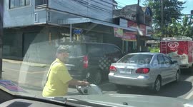 Thai biker goes berserk