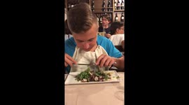 When there’s nothing in the room but your food