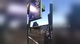 Hilarious moment cat sleeps like a drunk holding an empty fizzy drink can