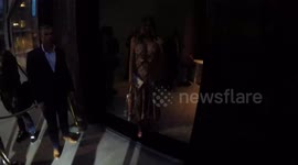 Chloe Sims, Laura Whitmore and Lisa Snowdon Depart The iTV Summer Party