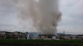 At least 13 feared dead after suspected arson attack in Japanese animation studio