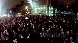 Montreal Protest - March 5, 2013 - High Angle