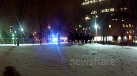 Montreal Protest - March 5, 2013 - Horse Surveillance