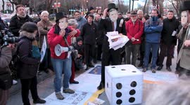 Spain_protest before EU leaders meeting