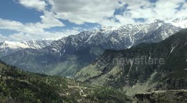 Life in Himachal Pradesh. Driving on edge of the single valley roads terrifies you that its your last road trip. 