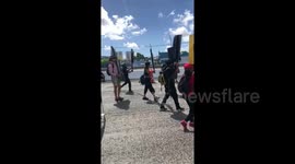 Protest Ricardo Rosello Puerto Rico