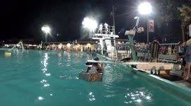 Cardboard boat race Heat 3 - 07/21/2019