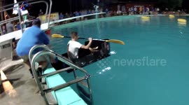 Cardboard boat race Heat 5 - 07/21/2019