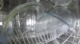 Ever wonder what your goes on in your dishwasher? Camera catches wash in progress