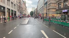 London heat wave brings thunderstorms and rain