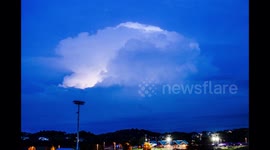Amazing US storm time-lapse seems like scene out of 'The Lion King'
