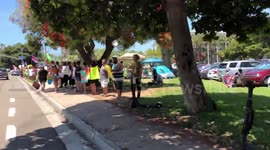 Hawaii Protestors - No Construction atop Mauna Kea