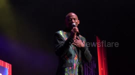 Tevin Campbell performs with South African music stars at Grandwest Casino