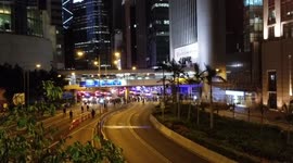 Riot police advancing on protesters in an attempt to kettle protesters