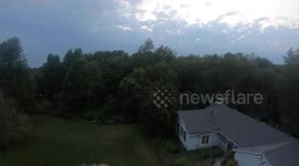 first drone flight with my gopro attached