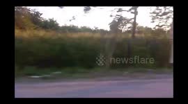 Funny thailand biker