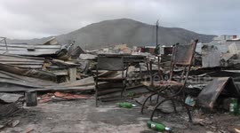 One dead, 1,200 homeless after massive settlement fire in Cape Town