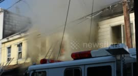 1st alarm fatal fire Shamokin, Pa #9