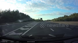 Dashcam crash Annie mcguire front camera