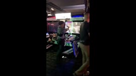 Man takes video game very seriously