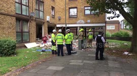 Gas blast victim 'was carried from debris over shoulder of firefighter'