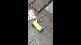 Second video: Suspected bomb left outside police HQ in central Bangkok sparking traffic chaos