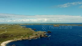 Stunning view of French islands (Drone DJI)