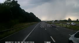 Lightning over Chester